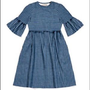 ace & jig janis dress in promenade 📘🦕🧵